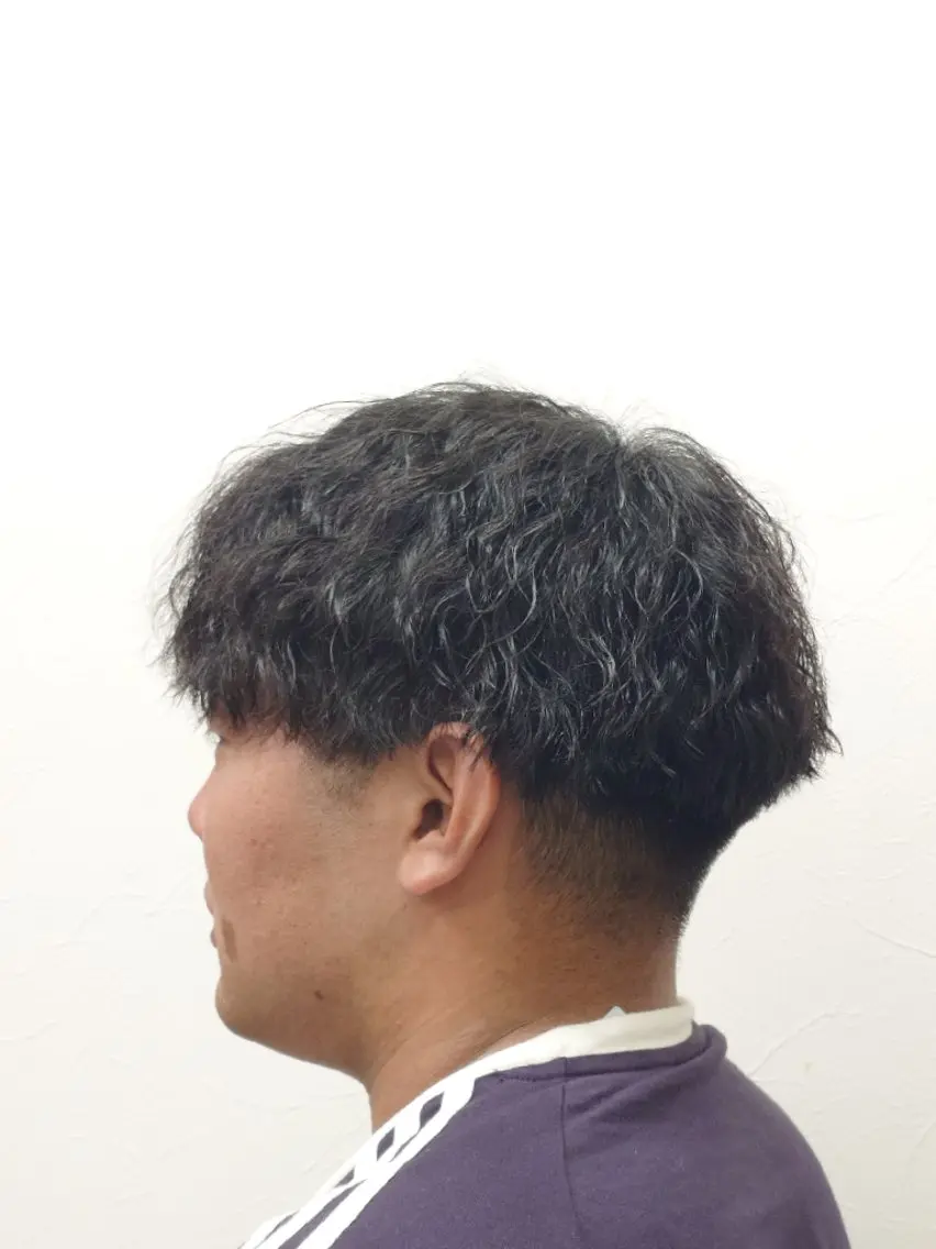パーマ ツイストスパイラルパーマ スパイラルパーマ たけと/フェード モデル募集中のヘアスタイル