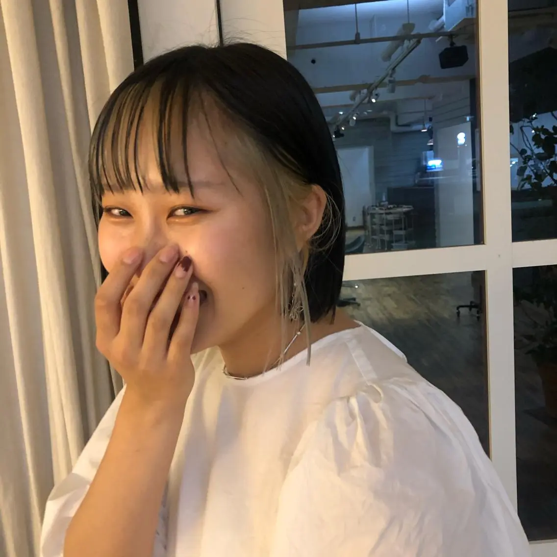 ショート カラー qpula misuzuのヘアスタイル