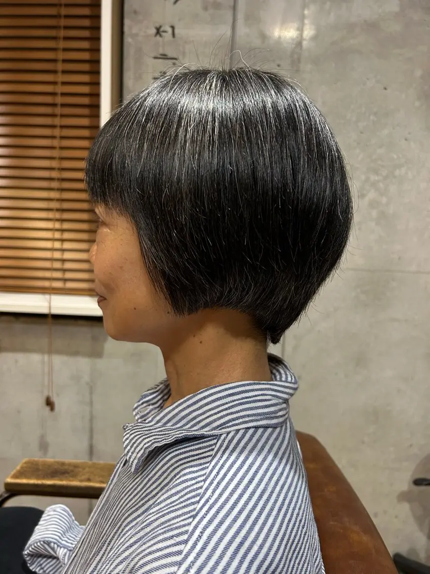 ショート 🌊インナーカラー 🐬櫻井海星のヘアスタイル