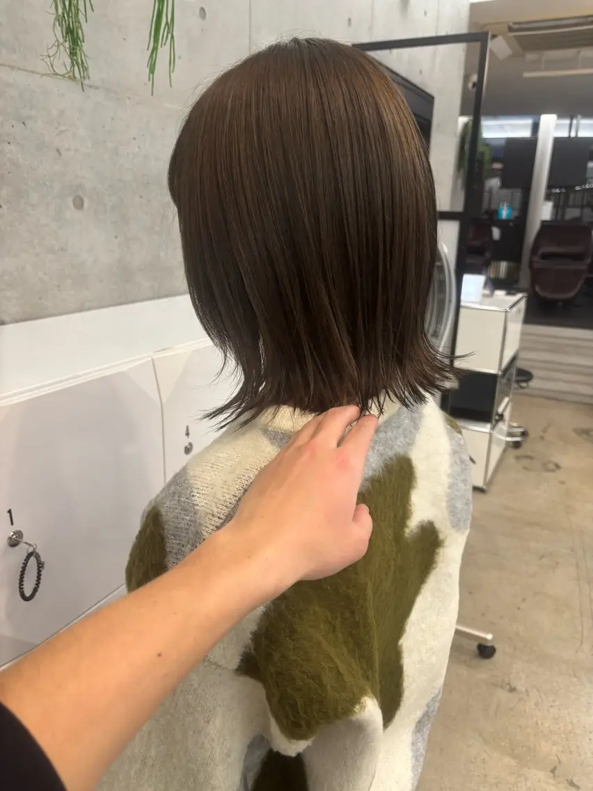 ショート カラー ベージュカラー ブリーチ ブラウンカラー 透明感カラー ダブルカラー 店長/YUTO ベージュの透明感得意のヘアスタイル
