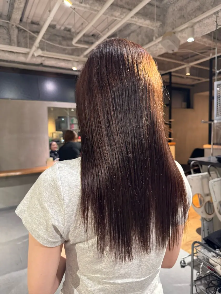 カラー ramu ／ワンカラーのヘアスタイル