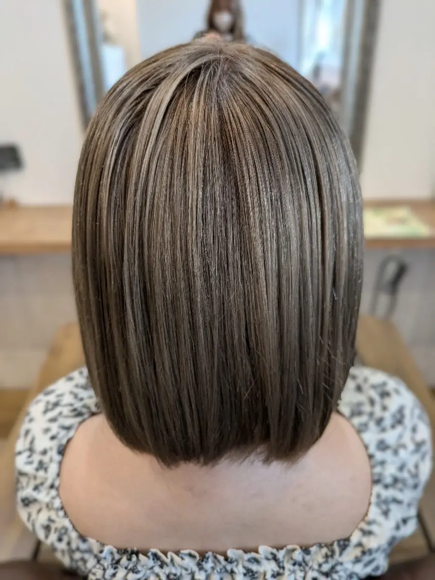 カラー ベージュカラー ブリーチ 【泉中央】CLASS 中村のヘアスタイル