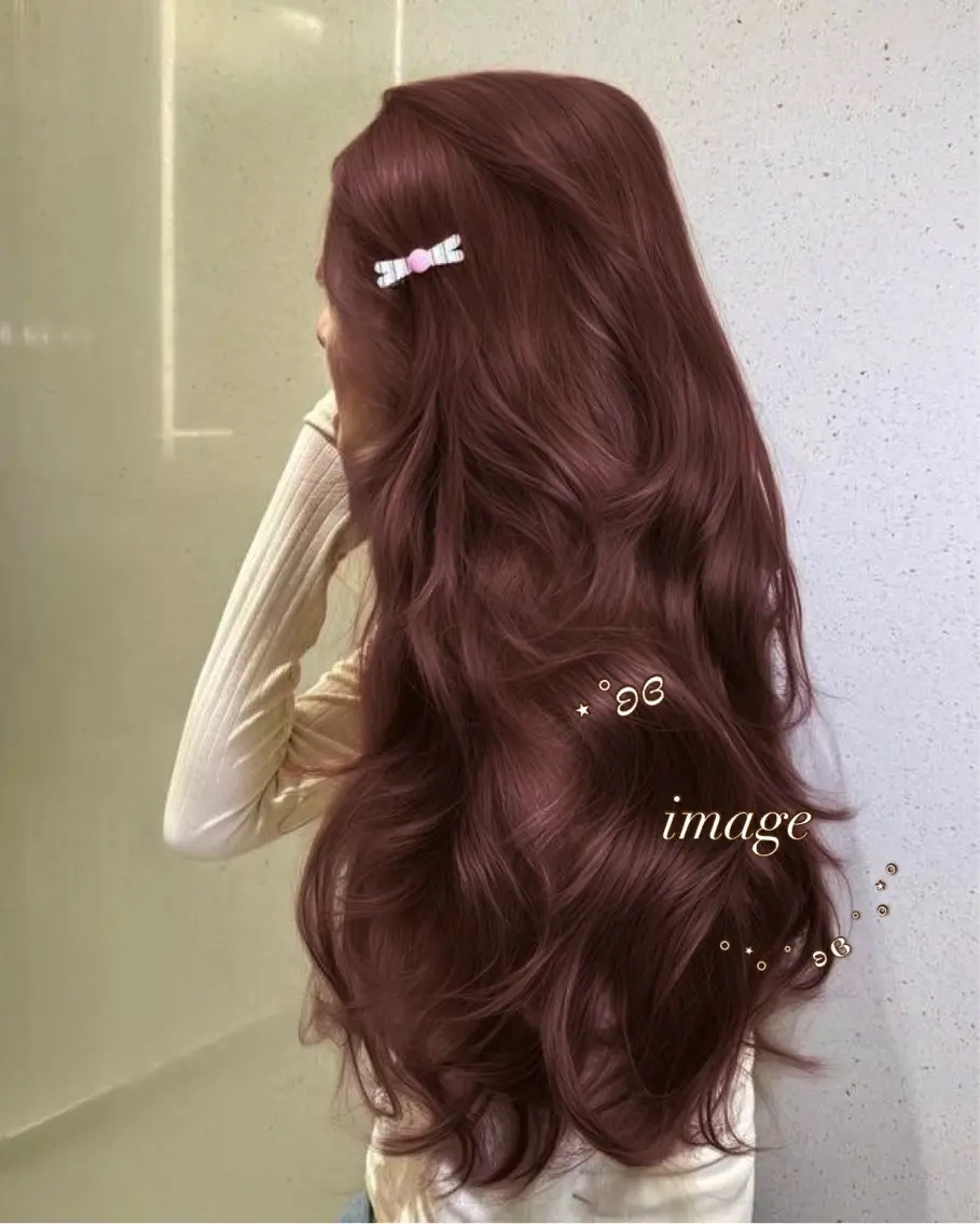 カラー ヘアカラー トリートメント ヘアセット girlな暖色ヘア 🪽🫧ハルナ🎀のヘアスタイル