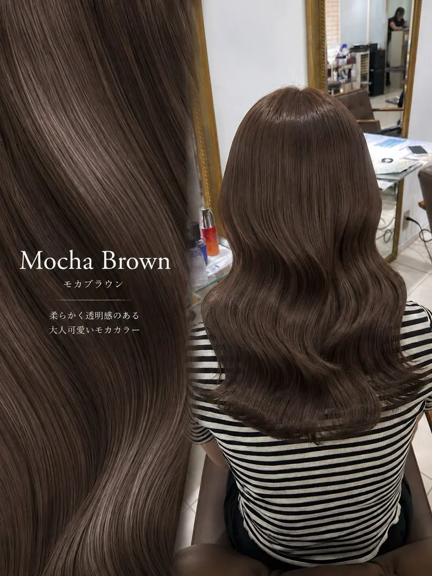 ロング 韓国風・透明感・艶髪 🩵Hanaka◝✩のヘアスタイル