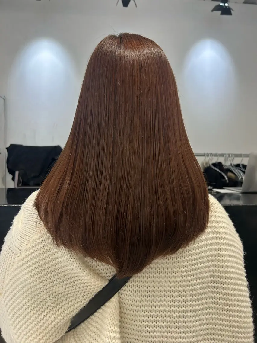 縮毛矯正 カットモデル募集中/ 原宿/MOENOのヘアスタイル