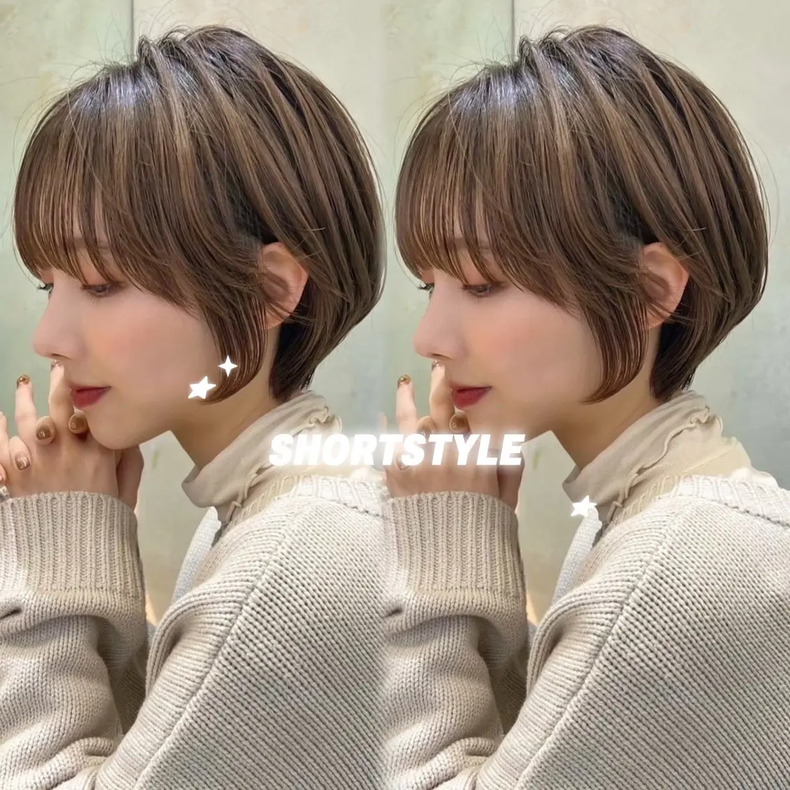 🎀《営業後限定カットモデル》🎀 ショートカット️🩵の写真