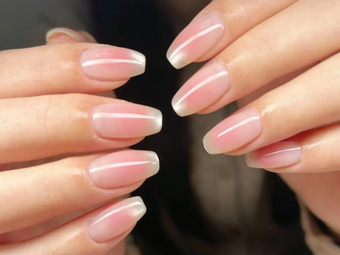 ネイル アートネイル チークネイル 成人式 入学式 長さ出し ハンドネイル Lino Nailのネイルデザイン