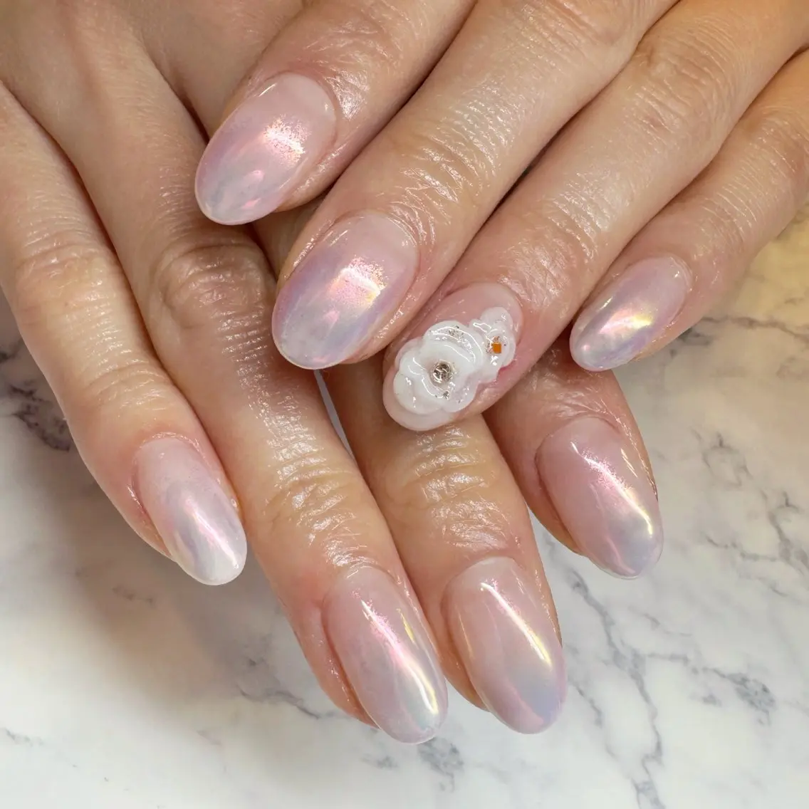 ネイル 成人式 ブライダルネイル glossnail MIKIのネイルデザイン