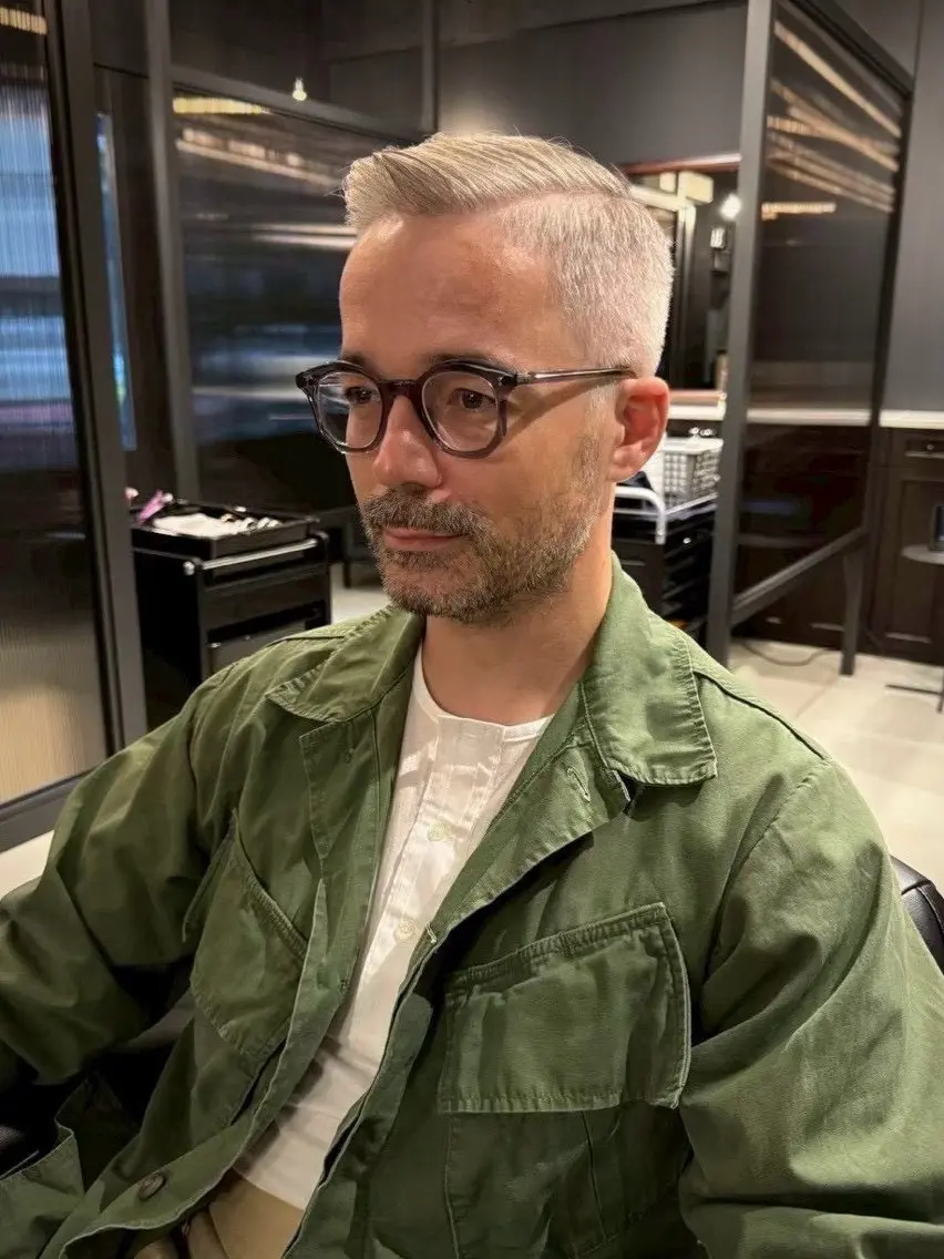 ショート 💈イケオジヘア💈 千歳のヘアスタイル