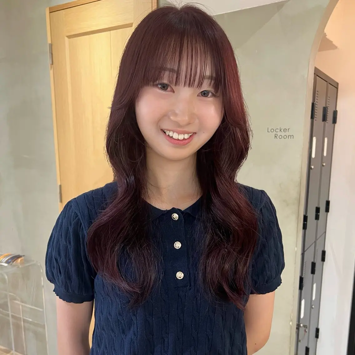 ロング カラー 透明感カラー ラベンダーカラー ピンクカラー ピンクラベンダー カット ヘアカラー トリートメント レイヤー/縮毛矯正/ 暖色/mao🎀のヘアスタイル