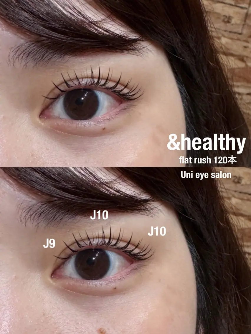 マツエク・マツパ Jカール マツエク Uni eye salonKAEDEのマツエク・マツパデザイン