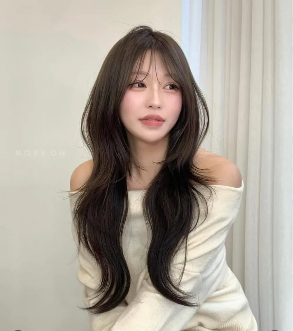 ロング パーマ ニュアンスパーマ 髪質改善 RYOのヘアスタイル