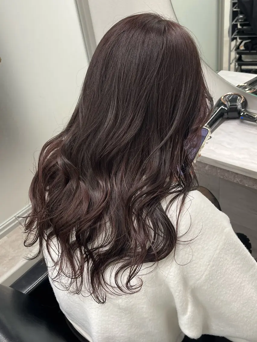 ミディアム カット ヘアカラー トリートメント 🌿髪質改善/大名/ レイヤー/艶髪🌿のヘアスタイル