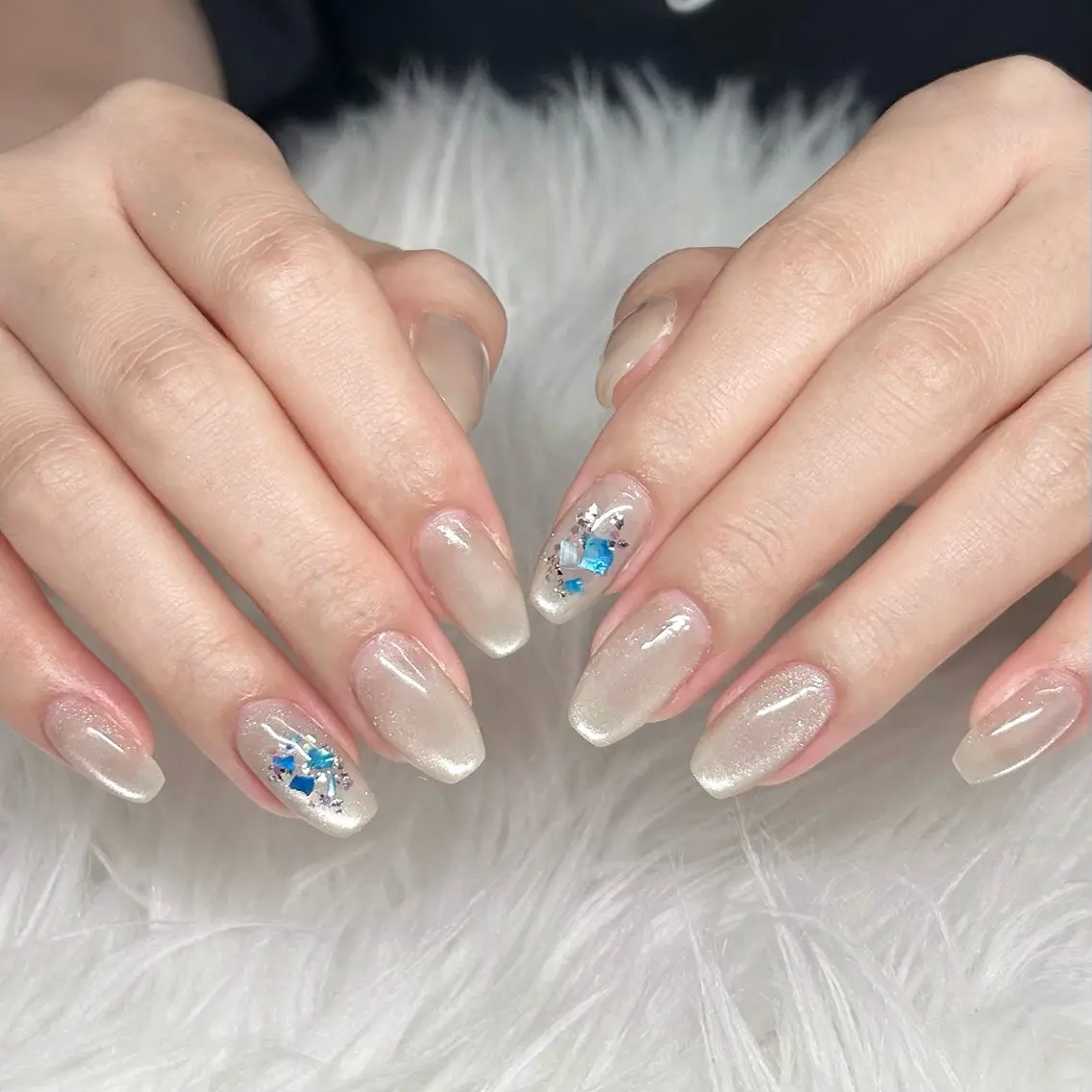 ネイル マグネットネイル シンプルネイル ハンドネイル Hina nail 木場のネイルデザイン