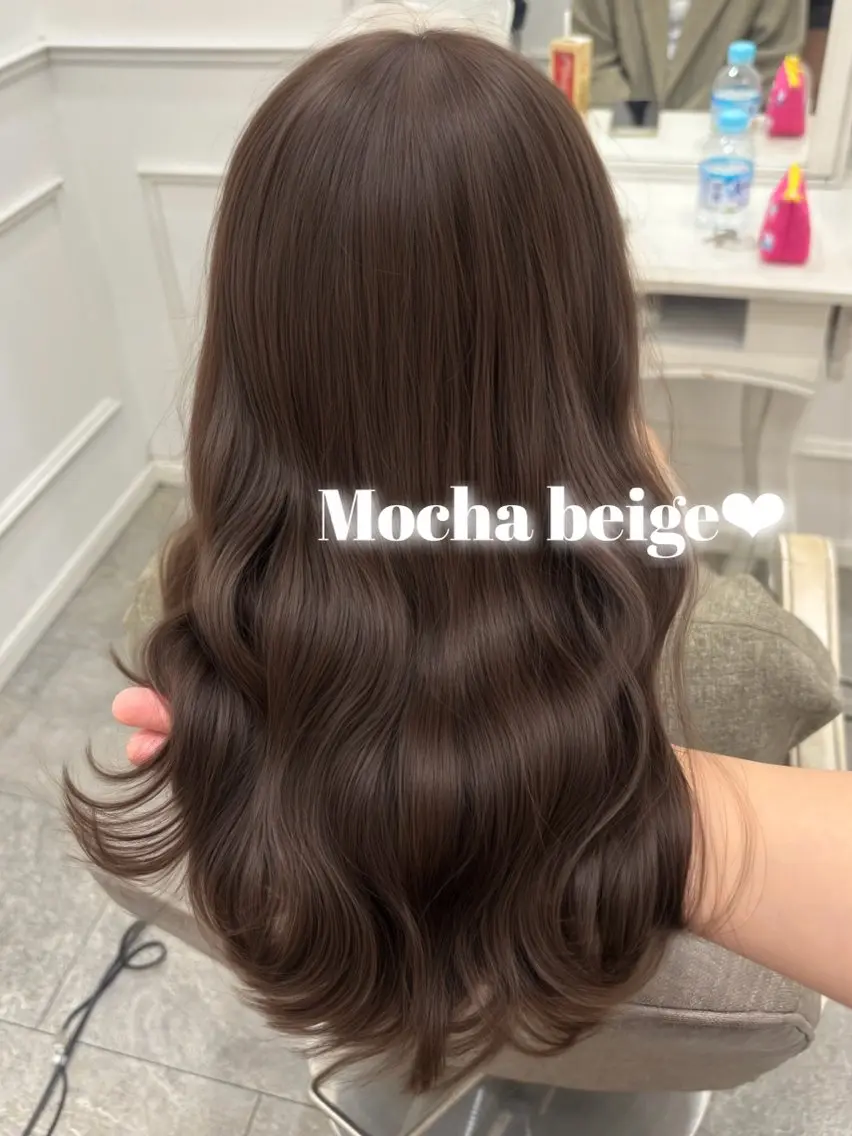 ロング 💎のぼりゆい/大須 ブリーチなしWカラーのヘアスタイル