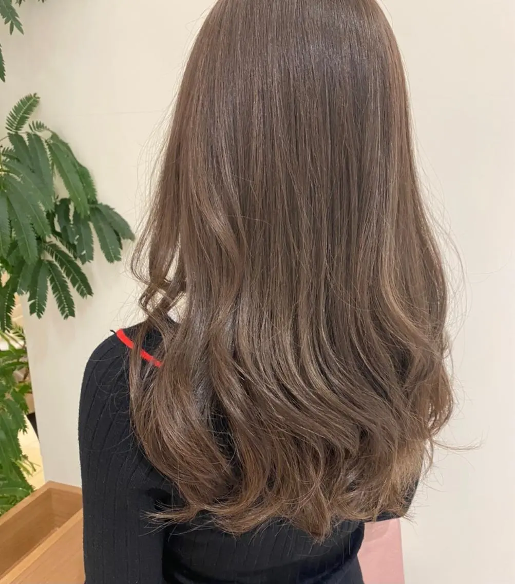 🌷ミニモ限定🌷透明感カラー＋5STEPトリートメント（巻き仕上げつき❣️）の写真
