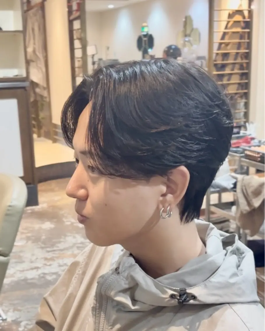 【平日限定】《メンズカット+ニュアンスパーマ》の写真
