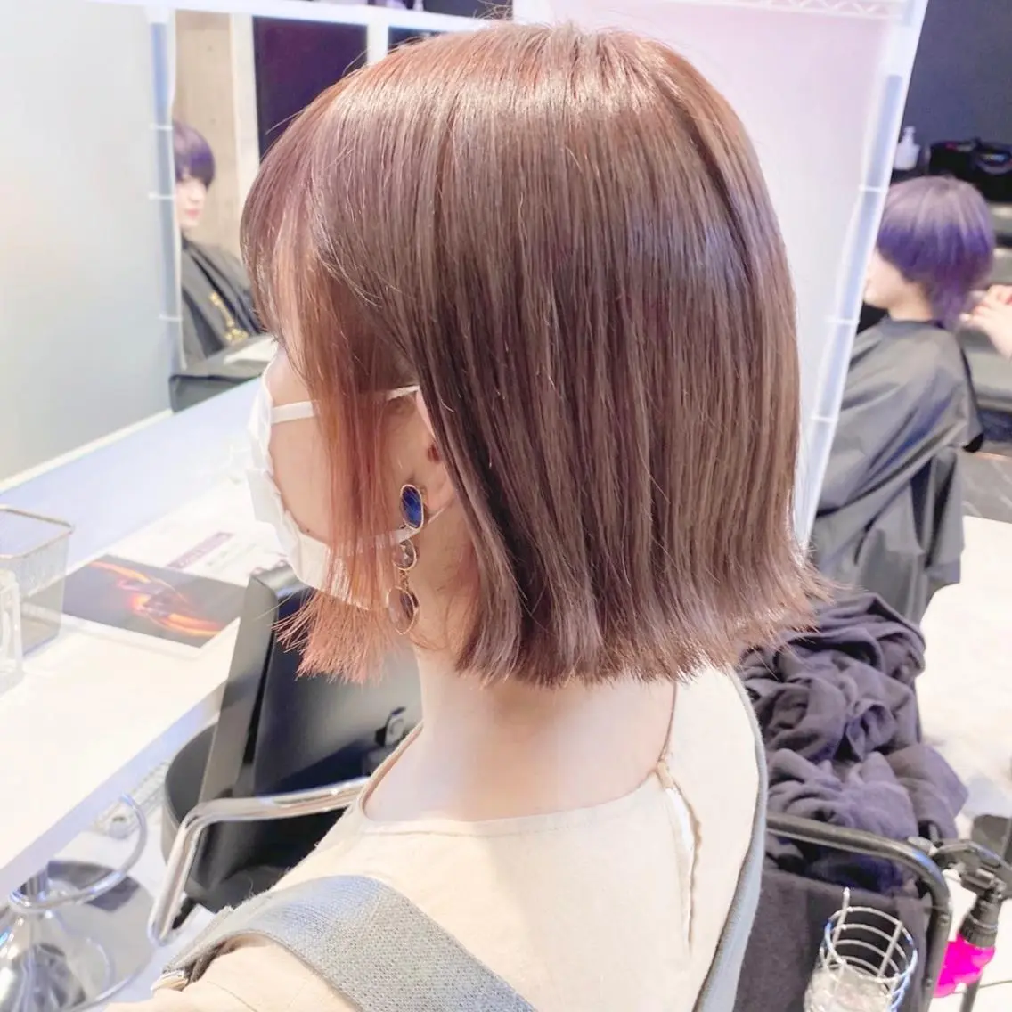 ショート カラー ヘアアレンジ メンズ キッズ ヘアカラー トリートメント ヘアセット お悩み解決美容師 💐AMIのヘアスタイル