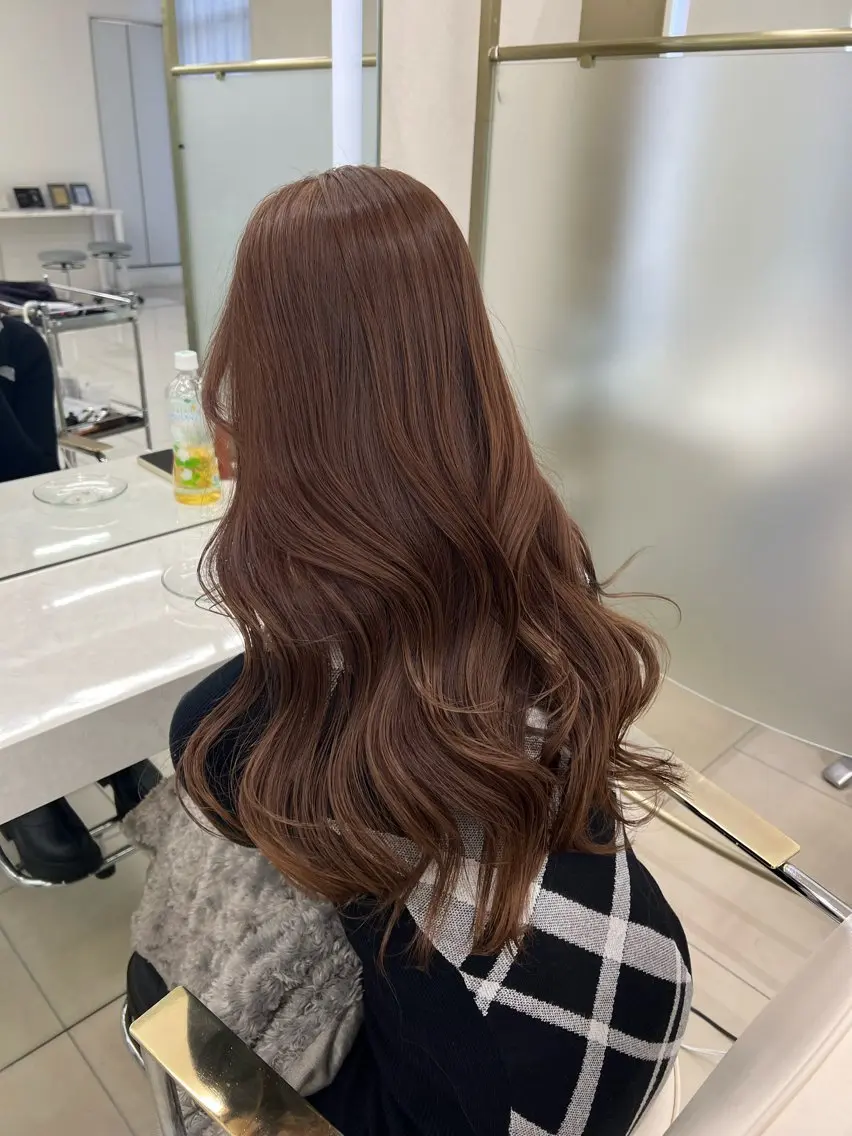 セミロング カット ヘアカラー 透明感カラー/ 髪質改善/kuroのヘアスタイル