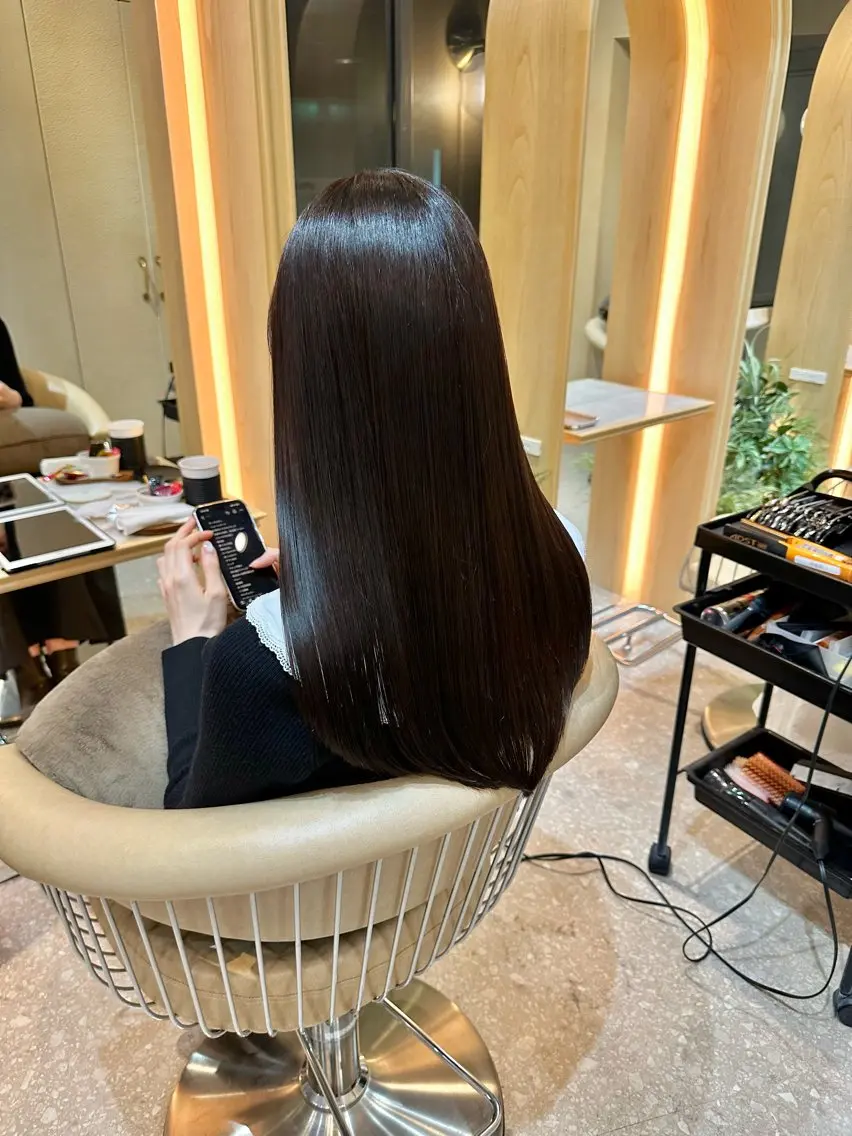 ロング カラー 撮影モデル募集【くび れショートボブ】馨のヘアスタイル