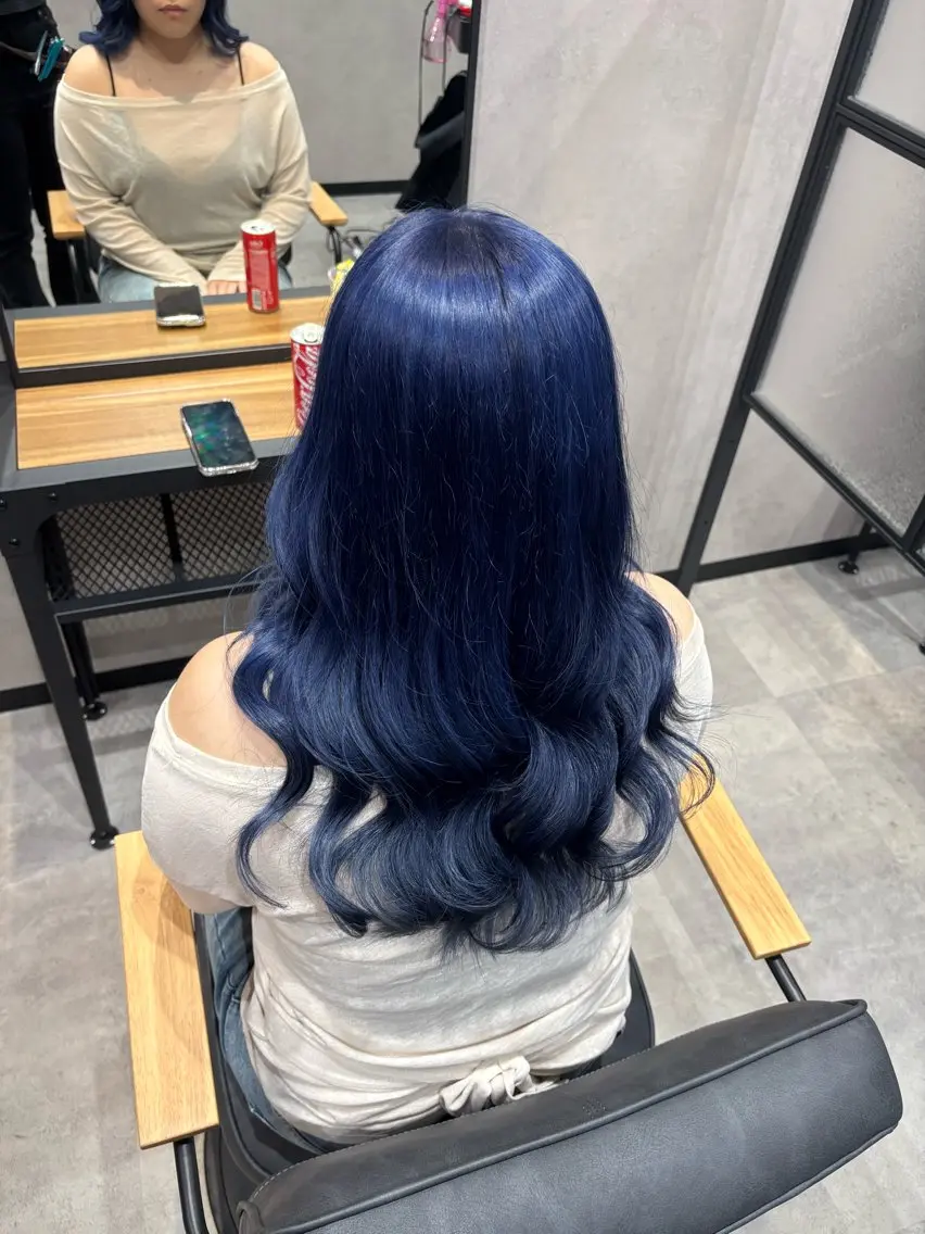 セミロング ヘアカラー 🎀𝑴𝑰𝑯𝑶 長岡/ケアカラー🎀のヘアスタイル