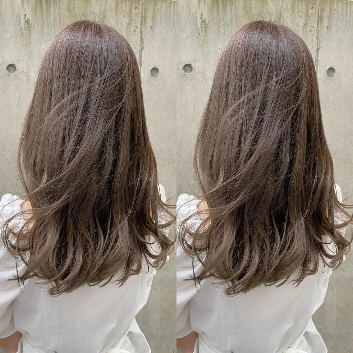 ロング ヘアカラー トリートメント レイヤーカット /透明感カラー西田のヘアスタイル