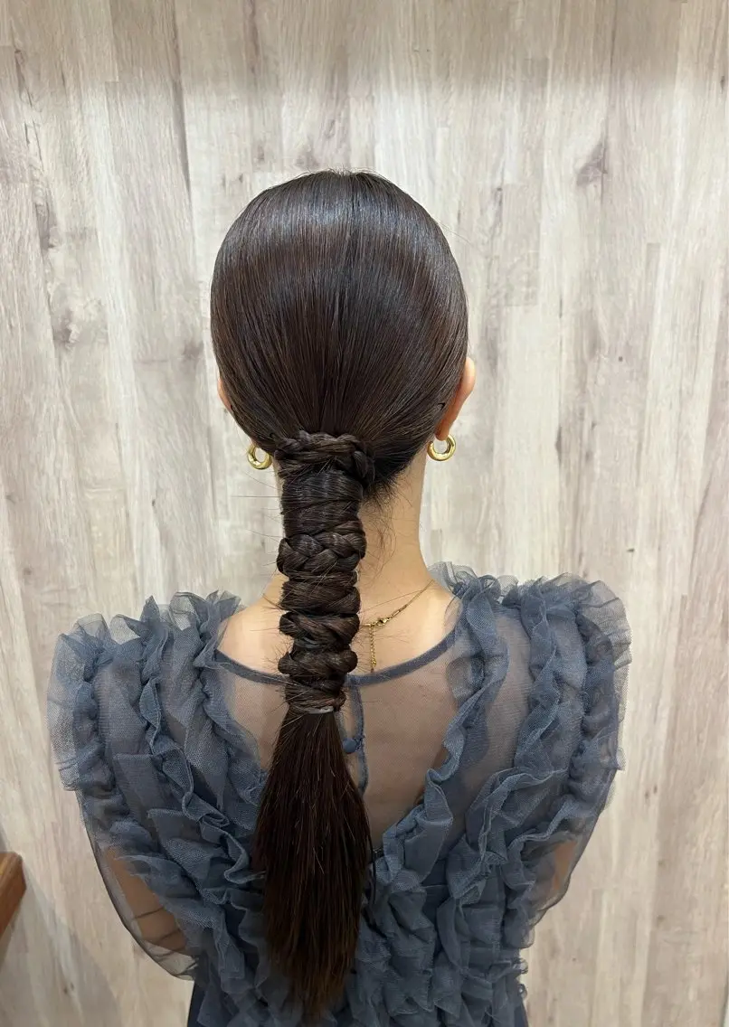 ヘアアレンジ ヘアセット ヘアメイクネイリスト hidemi中目黒のヘアスタイル