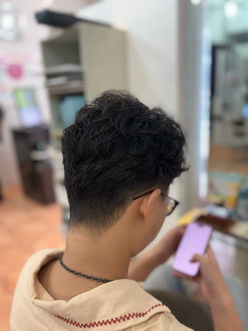 パーマ パーマ メンズカットパーマ 特化🎀✨雛子のヘアスタイル