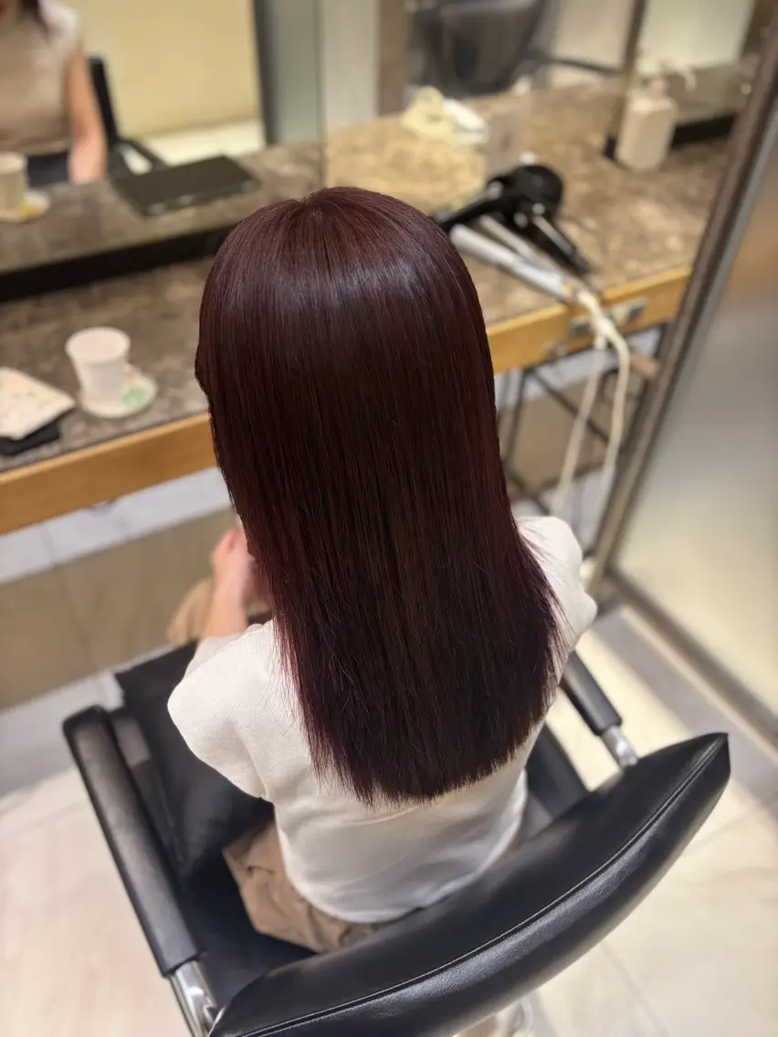 セミロング カラー ヘアカラー NANAMI 【横浜駅】のヘアスタイル