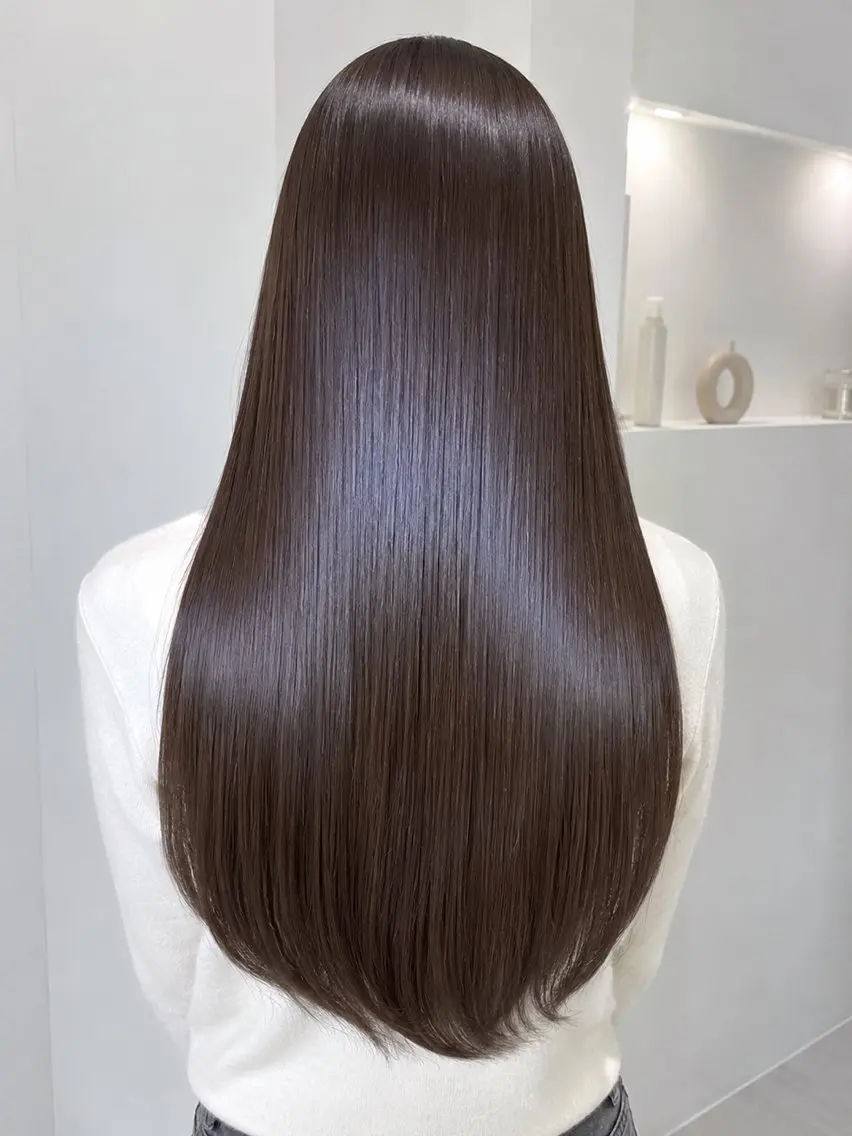 ロング カラー カット ヘアカラー トリートメント 🦋The Ect Lien小川琉華🦋のヘアスタイル