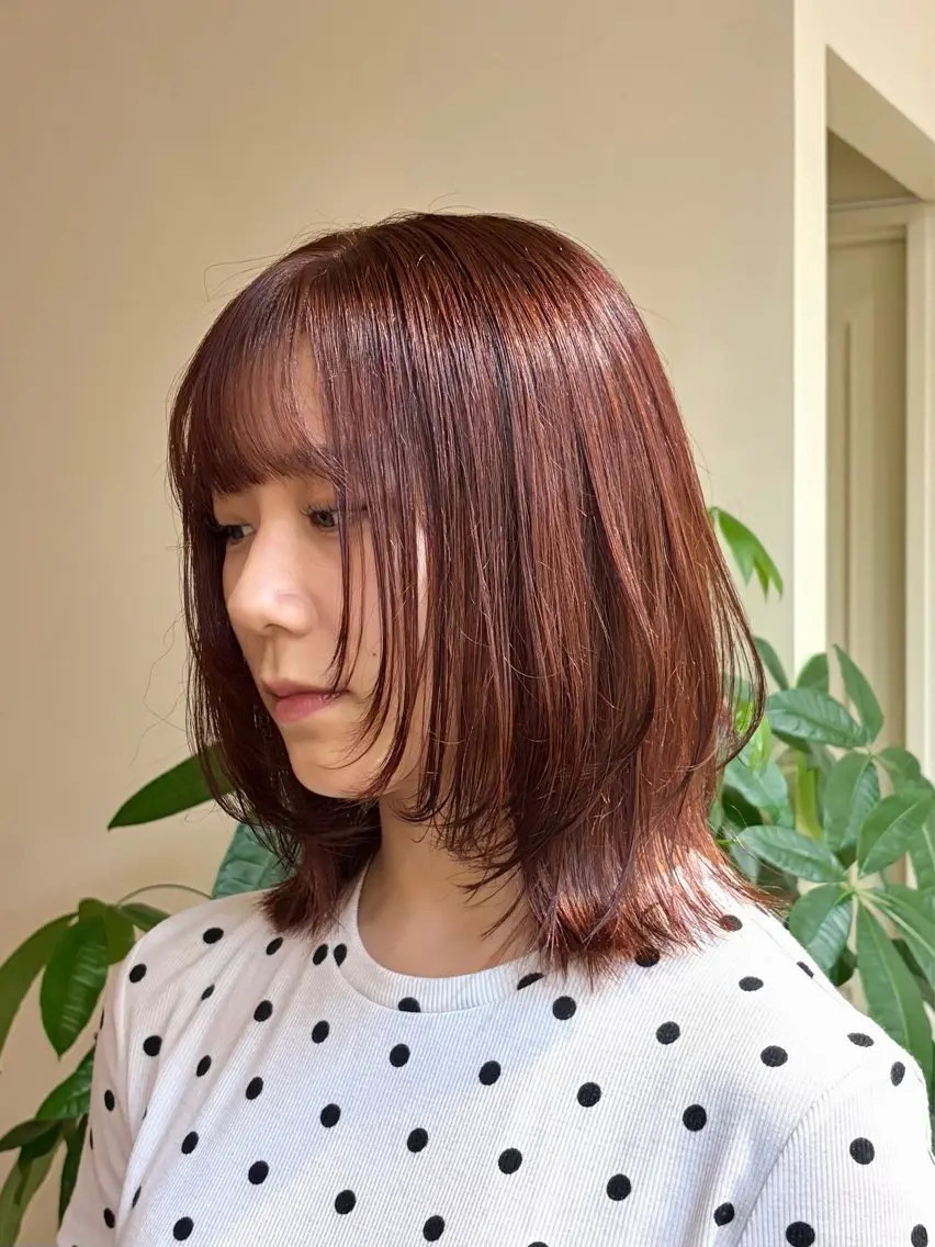 ショート カラー カット ヘアカラー sana/レイヤー /ボブ/透明感カラーのヘアスタイル