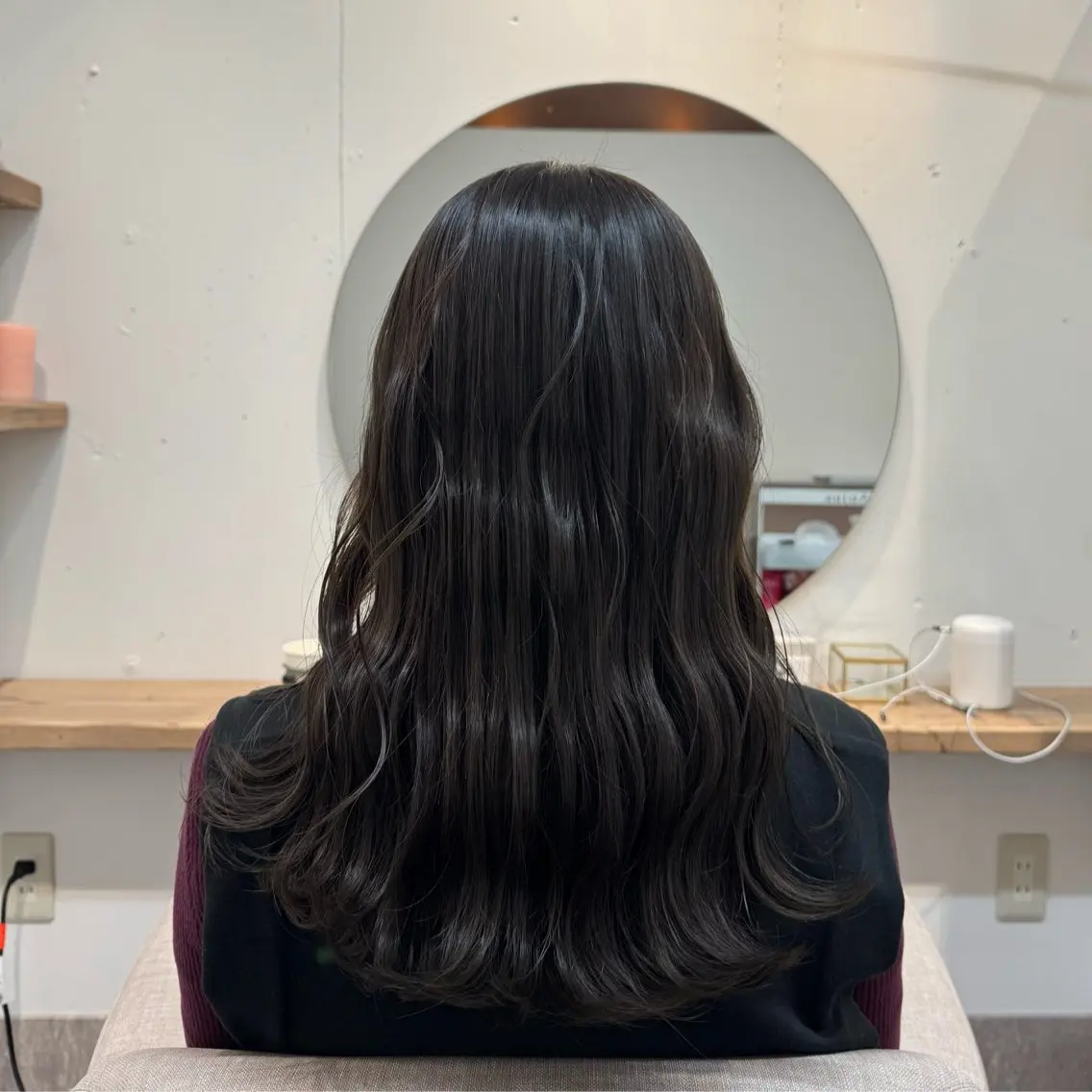 セミロング Yuna ユウナのヘアスタイル