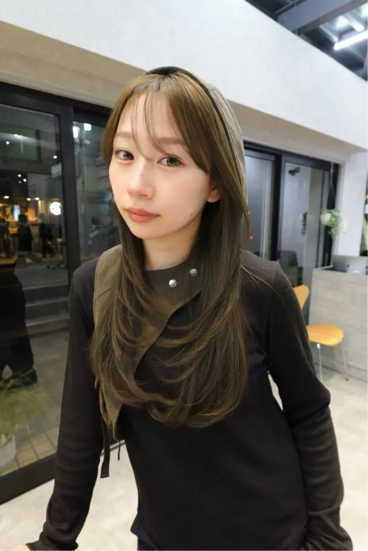 \\5月ミニモ限定価格//【新規&再来】似合わせカット+透明感edolカラー+クイックトリートメントの写真