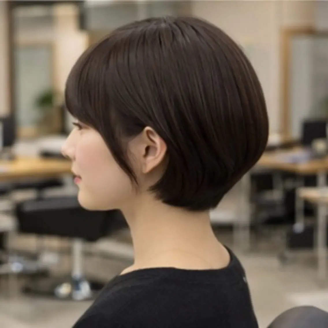 ショート 似合わせカット ショートヘア トリートメント manami/ ハッシュレイヤーのヘアスタイル