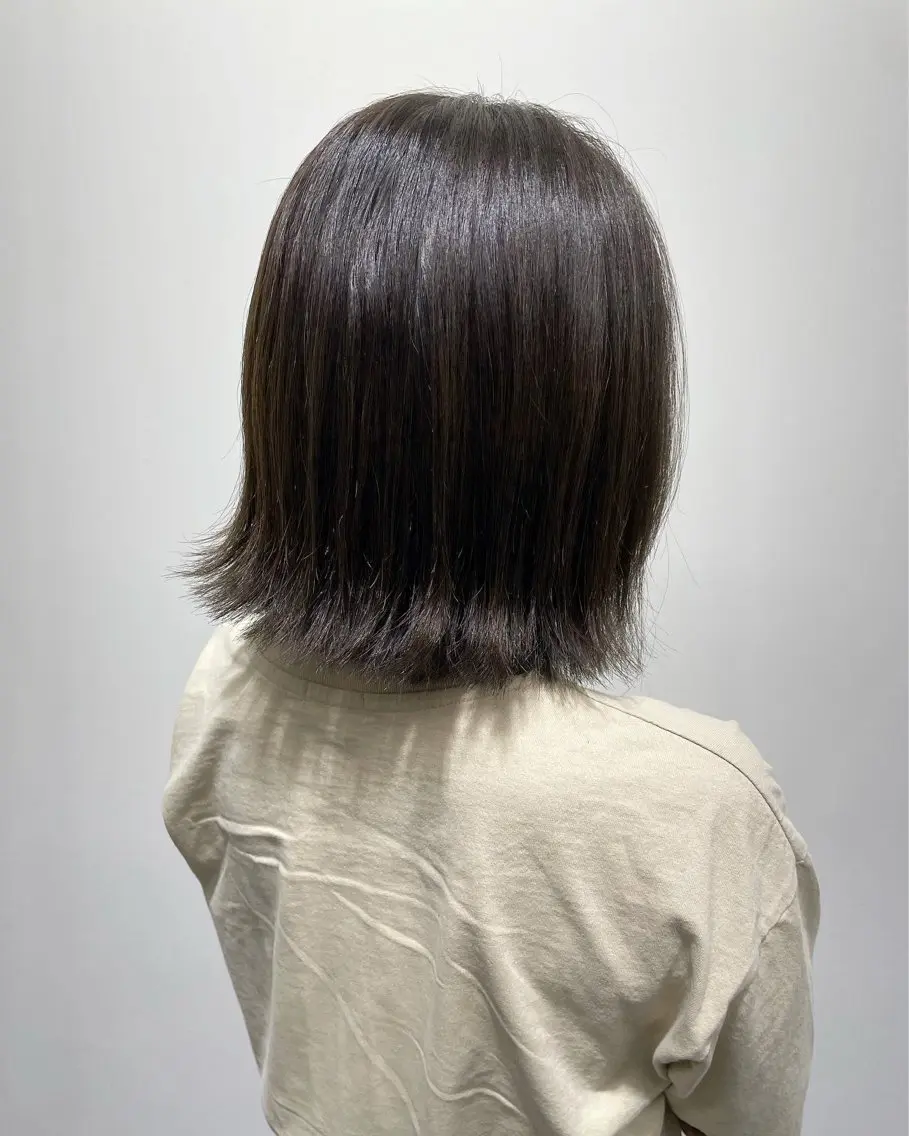 ミディアム カラー Sakairi Yunaのヘアスタイル