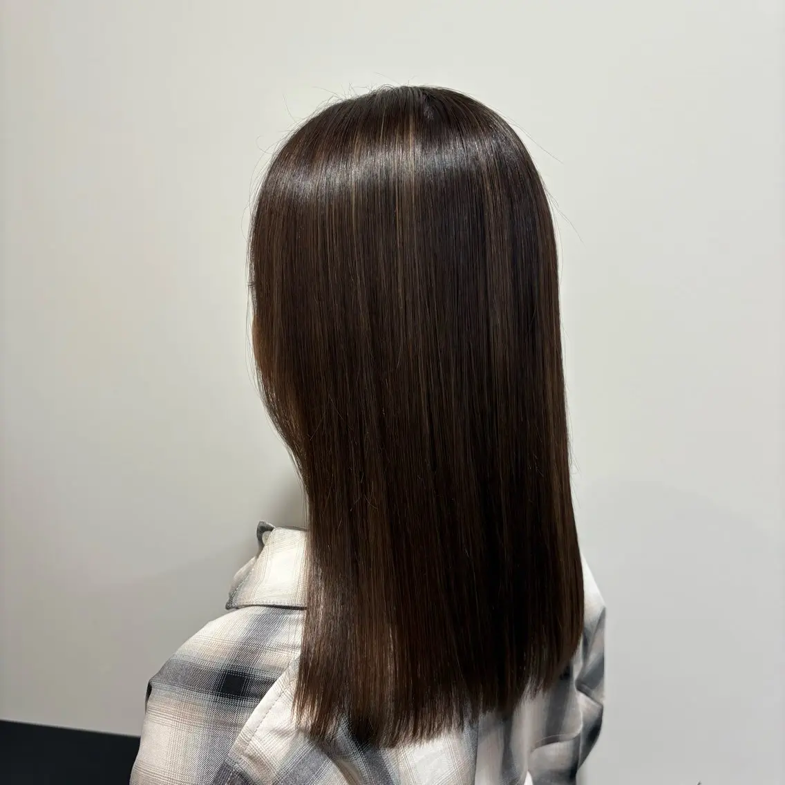 セミロング カラー ブラウンカラー ハイライトカラー ハイライト カット トリートメント ボブ/外国人風カラー 🩵mikiのヘアスタイル