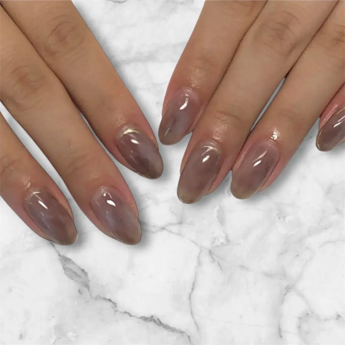 ネイル ニュアンスネイル ハンドネイル i'm nailのネイルデザイン