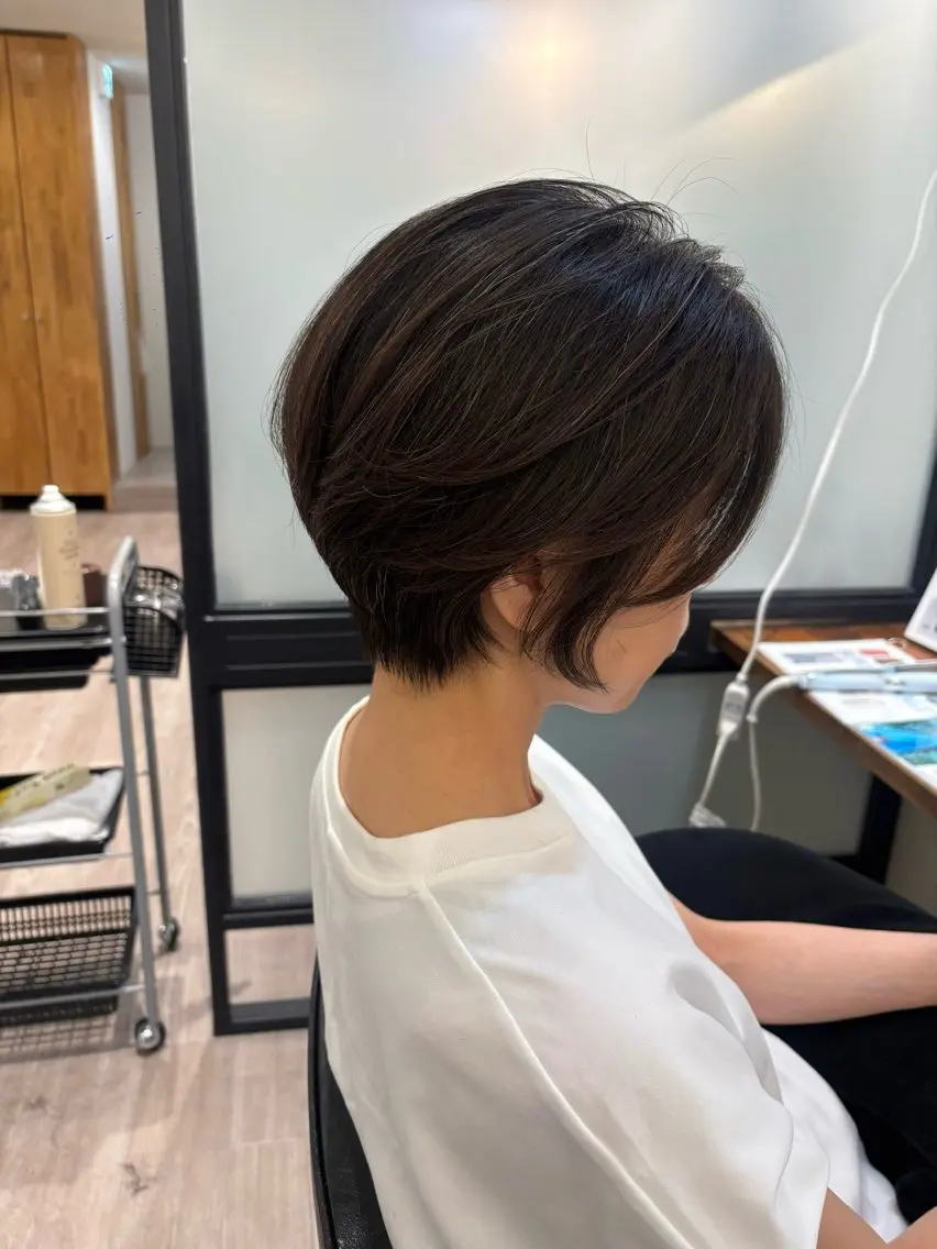 ショート カット ヘアカラー トリートメント 大船/似合わせカット Kananiのヘアスタイル