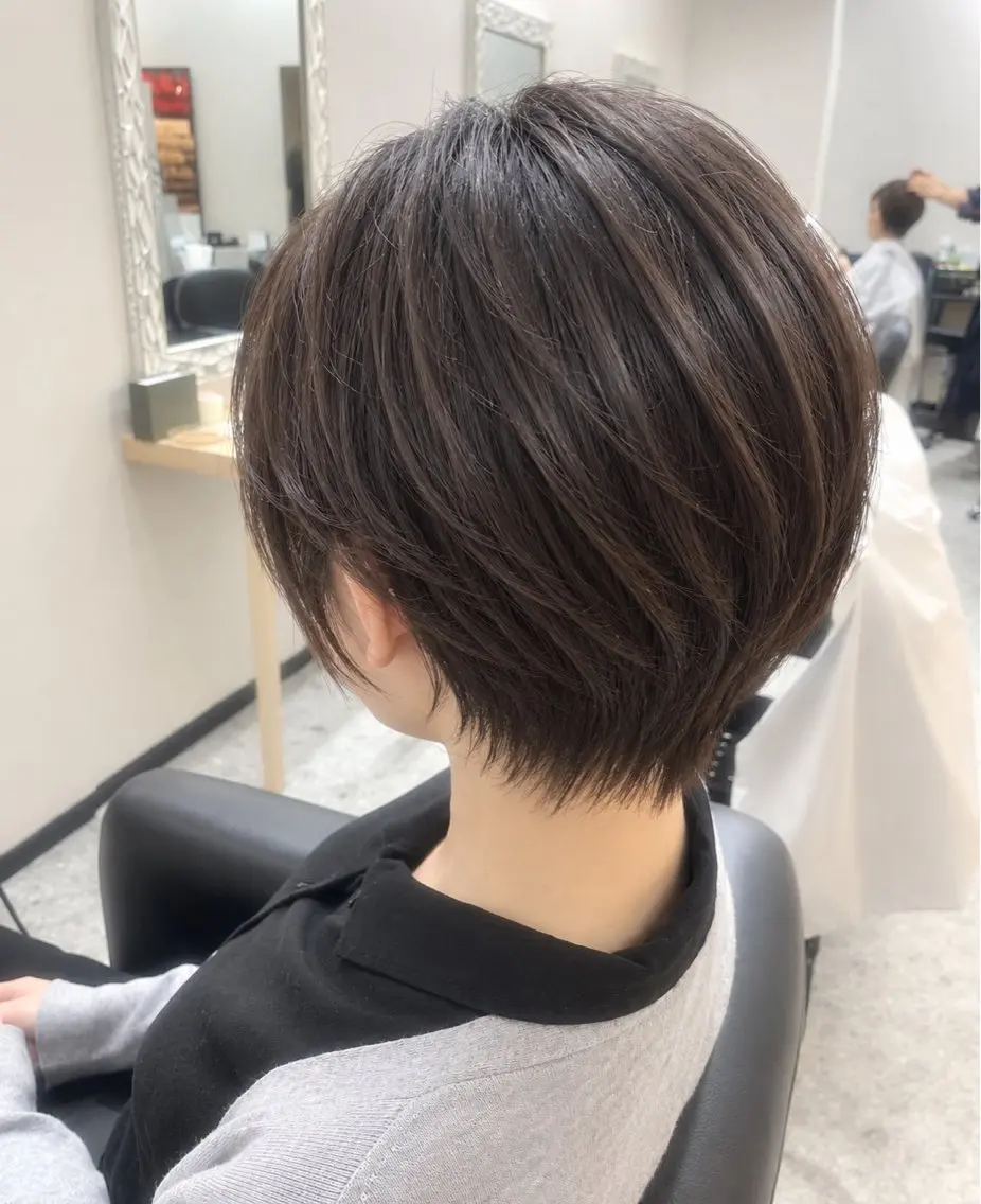 ショート ショートヘア /ふじたのヘアスタイル