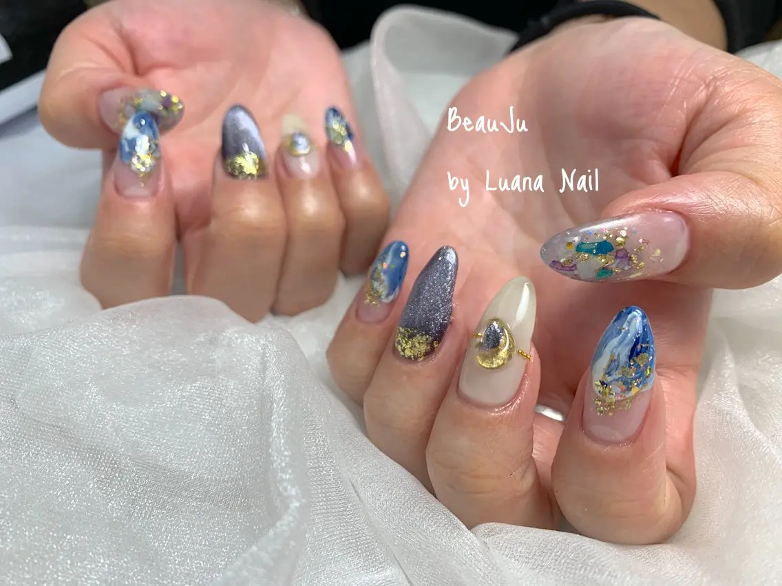 ネイル ハンドネイル BeauJu by Luana Nailのネイルデザイン