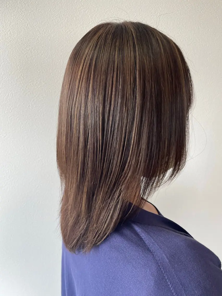 ショート カラー 縮毛矯正 トリートメント 酸性ストレート カット 縮毛矯正 宇野 颯太のヘアスタイル