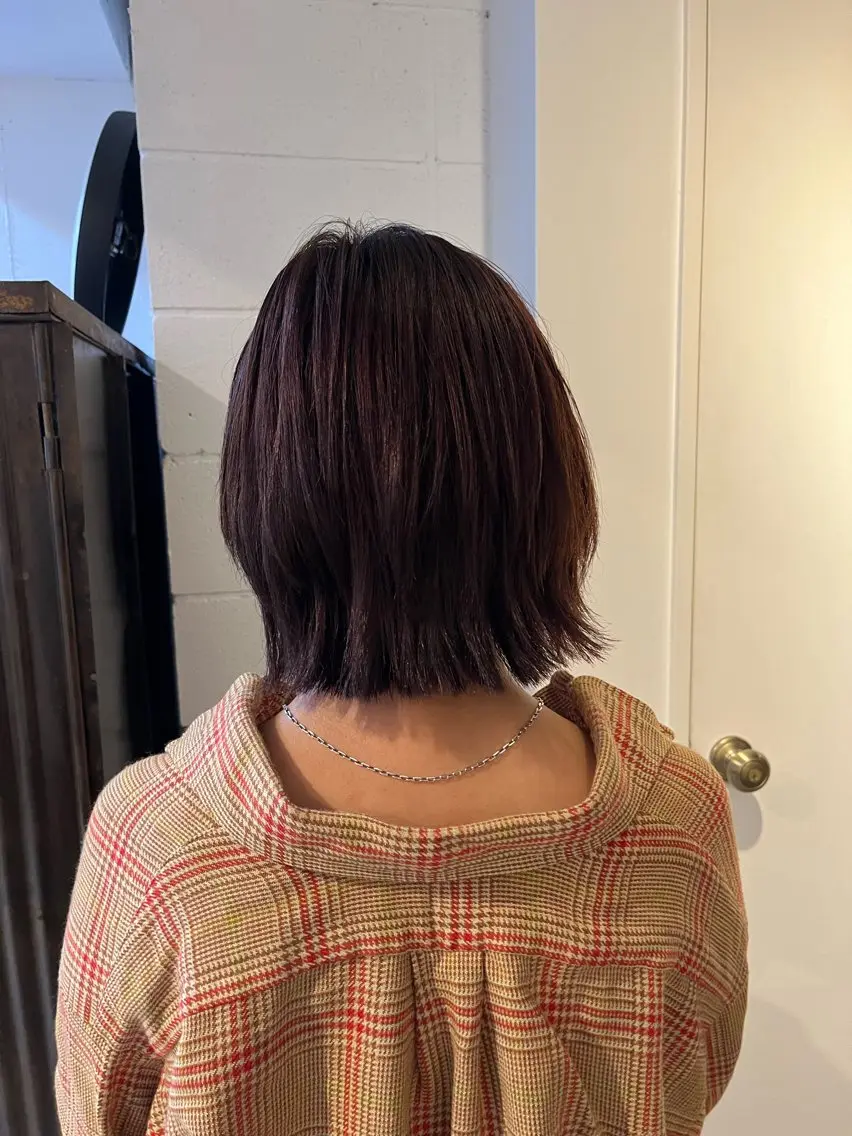 ミディアム 武藤 淳生のヘアスタイル