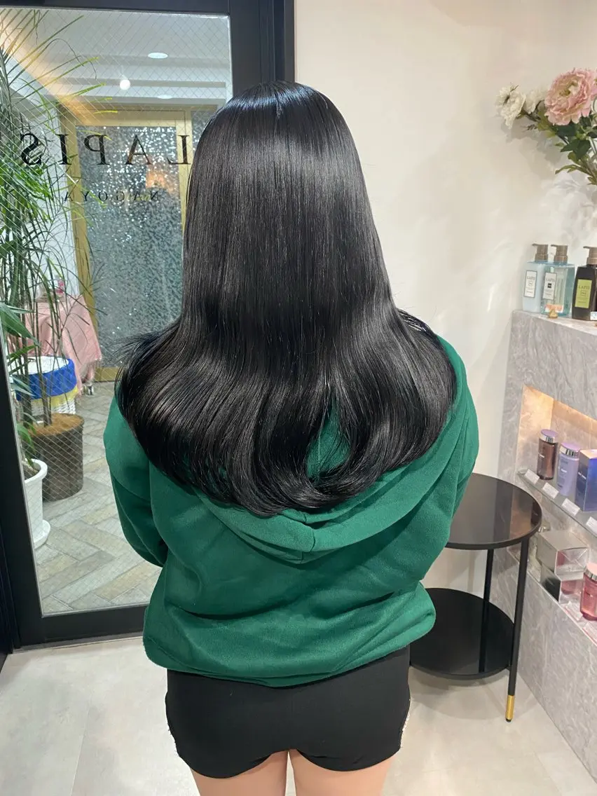 ロング ヘアカラー 拮石 湧哉のヘアスタイル