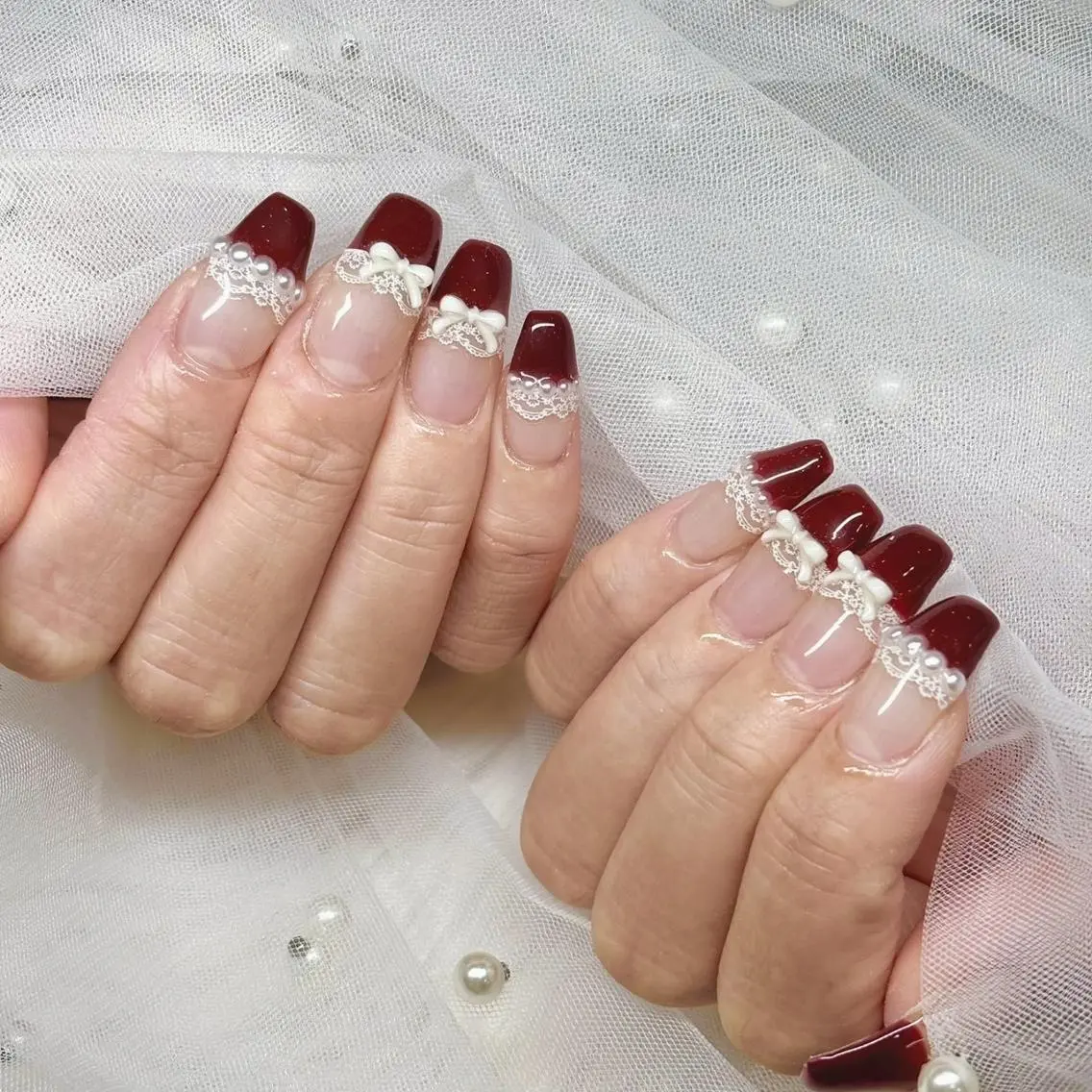 セミロング ハンドネイル mY... SAYAKAのネイルデザイン