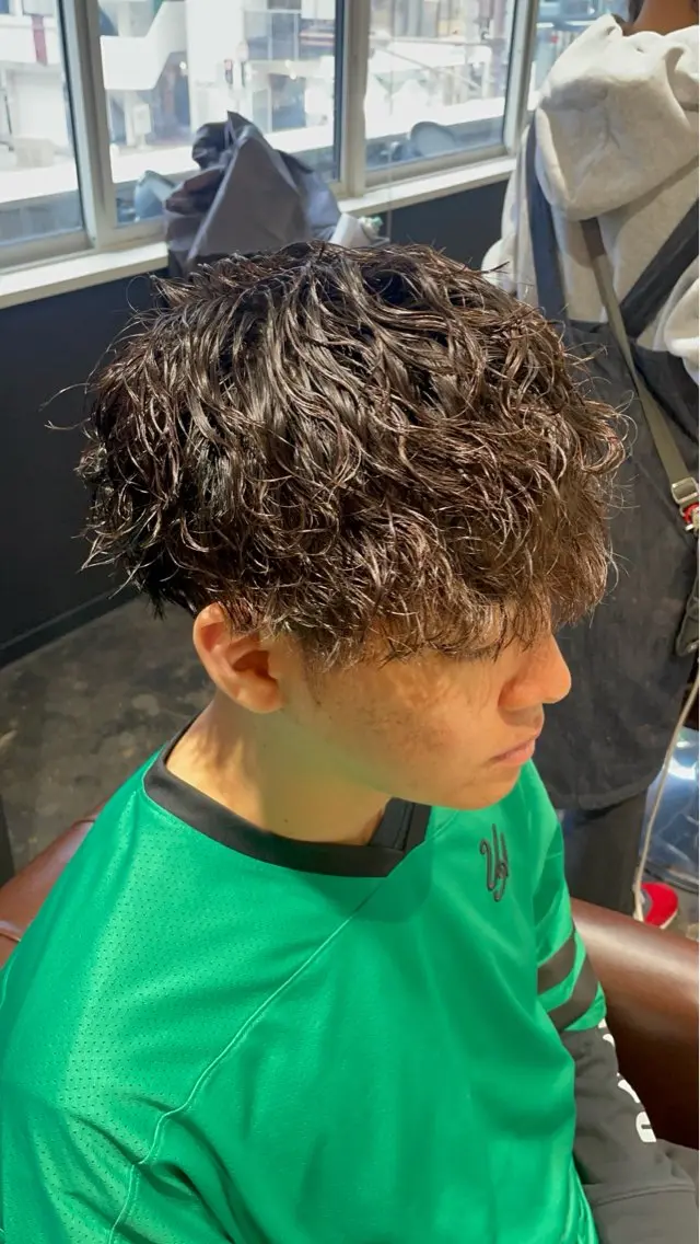パーマ メンズ メンズパーマ ツイストスパイラルパーマ スパイラルパーマ 💈メンズ職人 ルキト💈のヘアスタイル