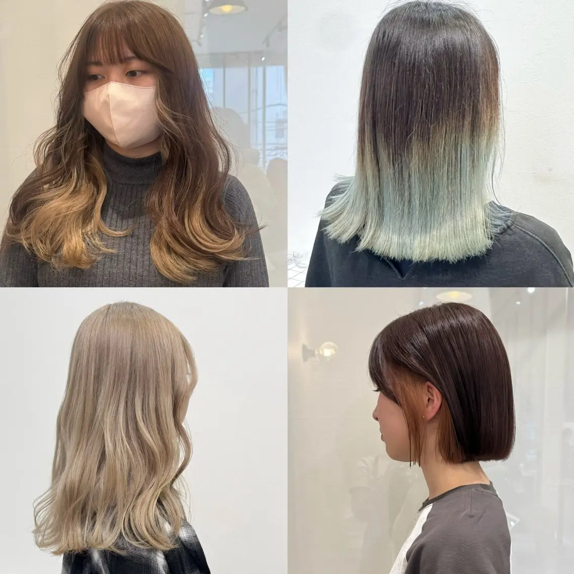 ヘアカラー 堤 裕香のヘアスタイル