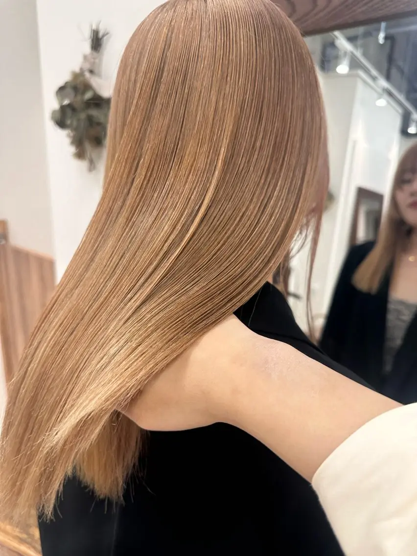 ロング カラー カット ヘアカラー トリートメント STYLE 茅ヶ崎店のヘアスタイル