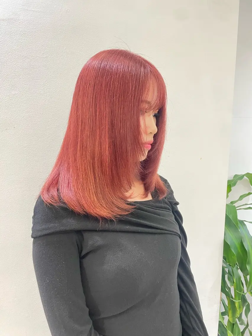 ロング カラー 後藤 舞衣のヘアスタイル