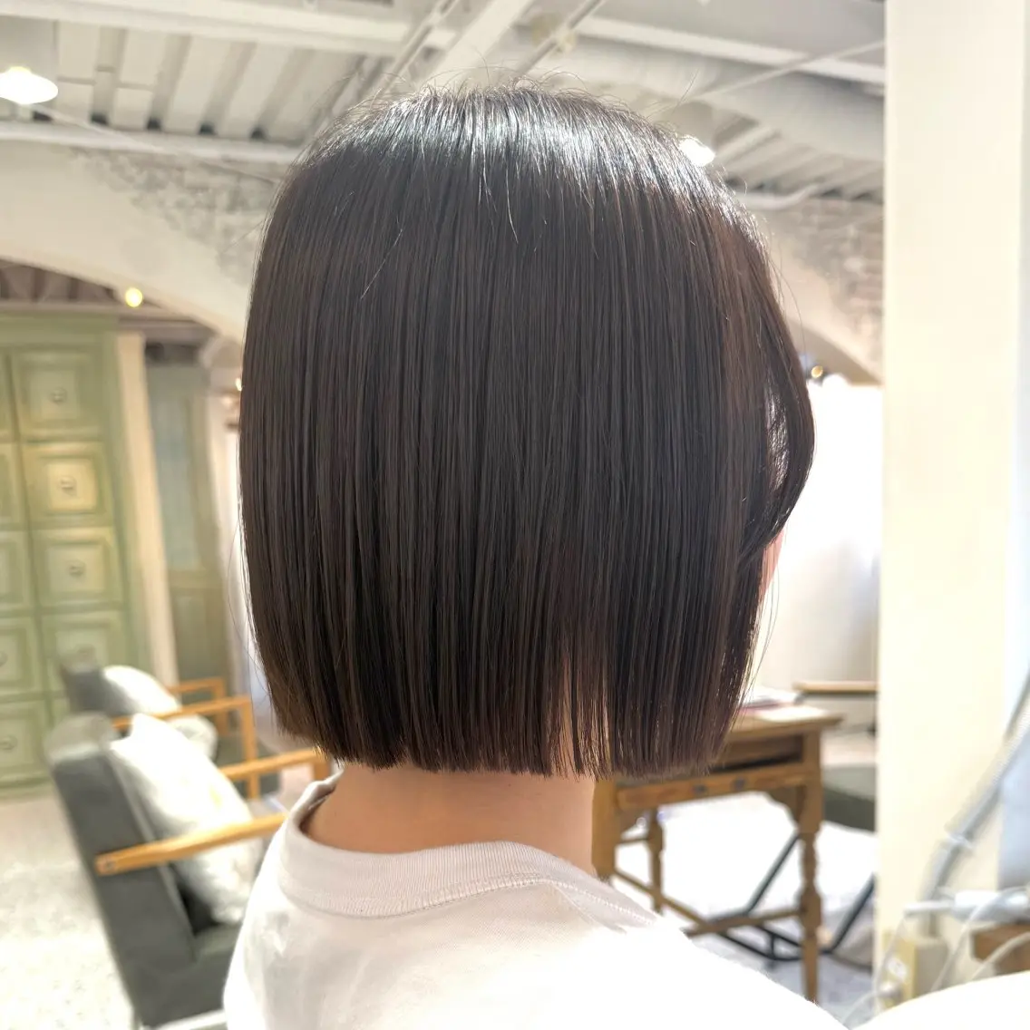 ミディアム カット トリートメント 似合わせボブ🎀🫧 千葉 優希のヘアスタイル