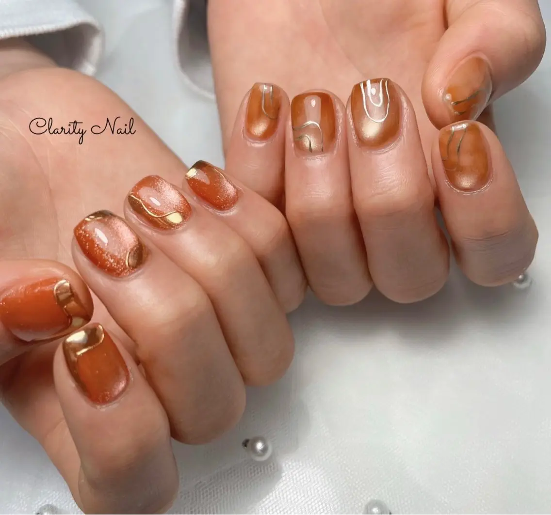 ネイル アートネイル 持ち込み ハンドネイル Clarity Nailのネイルデザイン